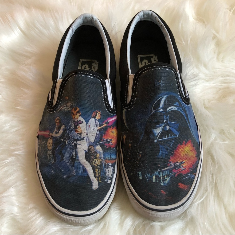 💫✨ DISNEY STAR WARS VANS men 7 women 8.5 ✨💫